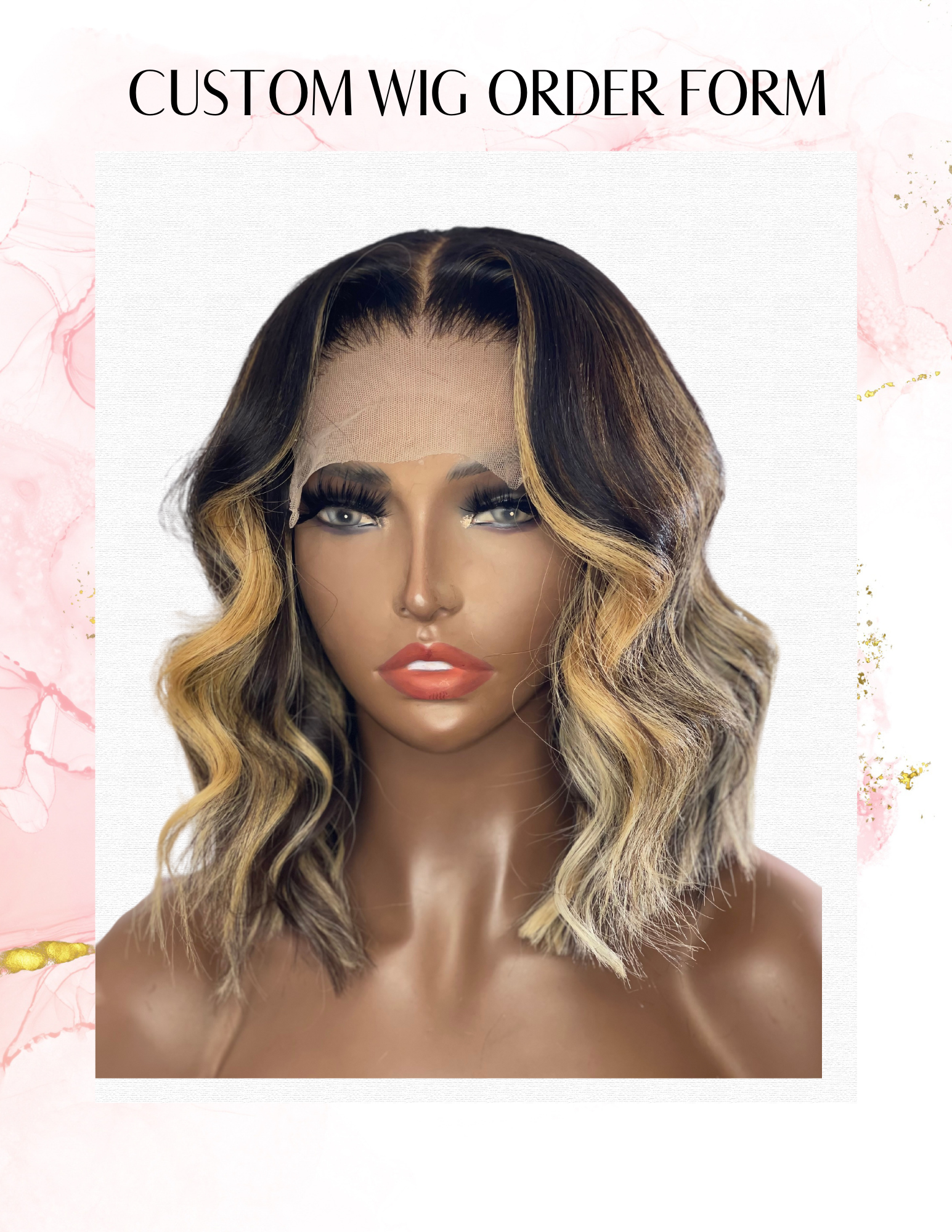 Wing Order Form Custom Wig Order Form – Sew QueenPin